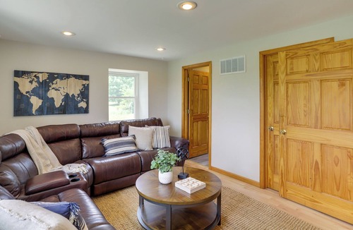 Lawrence House | Lawrence Vacation Rental ~ 19 Mi to Lake Michigan!