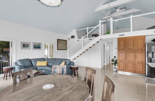 Plantation Tropical Park House | Light + Bright Islamorada Pool Home with Dock