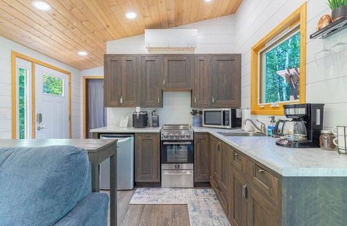 Cornucopia Cabin | Little Blue: Secluded Tiny Home Near Lake Superior