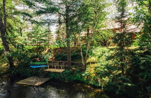 Grayling Cabin | Lodge on the Manistee: Swim the Manistee | Riverfront Summer Stay