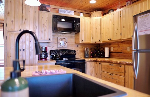 Drummond House | Loon Loft with The Loonlet Vintage Camper on Drummond Island