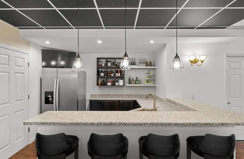 Whittaker House | Luxury Ann Arbor Stay Theater Gym Game Room Spa