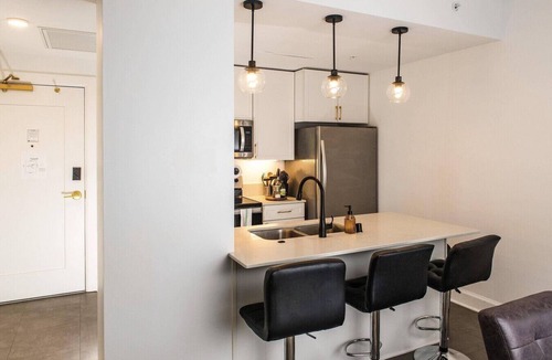 East Town Apartment | Luxury Downtown Apt with Parking, Gym, and Lap Pool · Sleeps 4-5