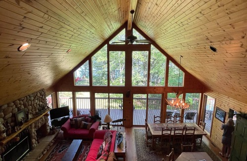 Spooner Cabin | Luxury Lake Home for large group getaways