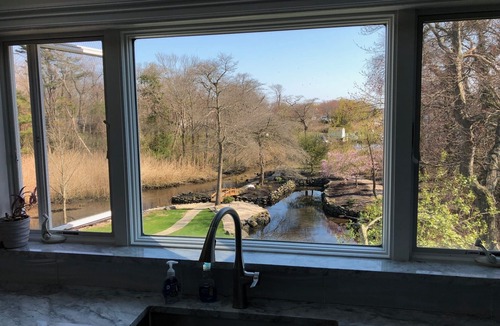 Bayport House | Luxury Waterfront Retreat Private Hot Tub & Dock Near Sayville