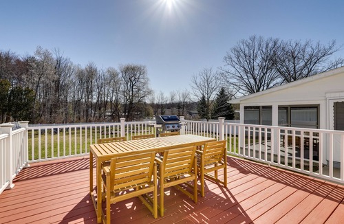 Easthampton House | Massachusetts Vacation Rental w/Deck