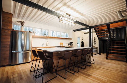 Brill House | Modern 4-bedroom container home on Long Lake!