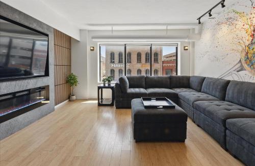Wholesale District Apartment | Modern Double Unit in the Heart of Indianapolis