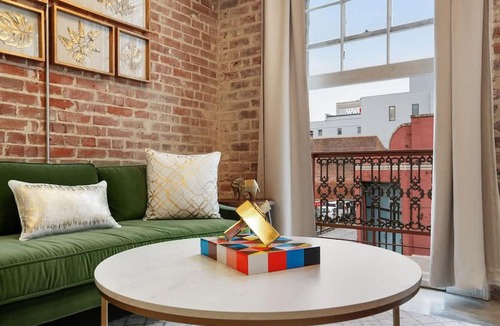 Arts/Warehouse District Apartment | Modern One Bedroom with Balcony