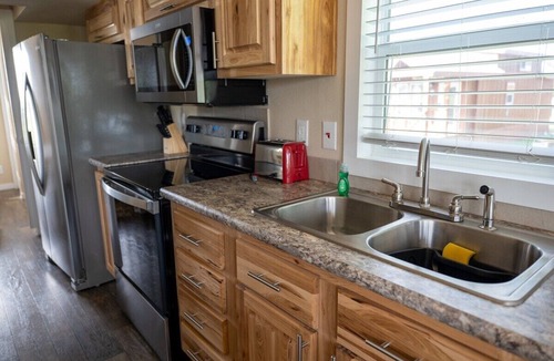 Satin Cabin | Modern Tiny Cabin on 550-acre Ranch, ATV, & Safari.