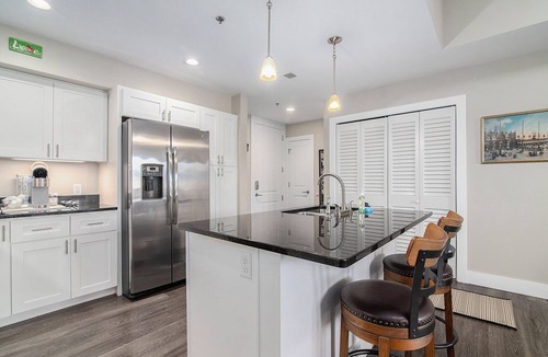 Manistee Condo | Modern Waterfront Condo at Edgewater
