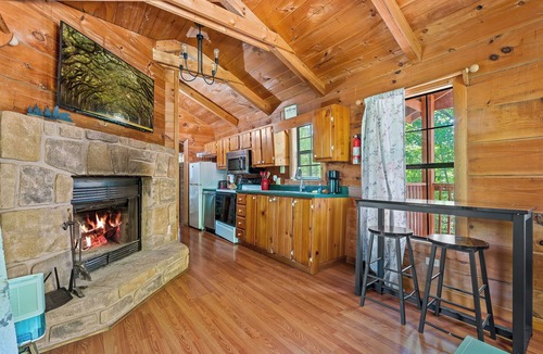Smoky Mountains Cabin | Mountain View Cabin w/Hot Tub King Bed Near Gatlinburg