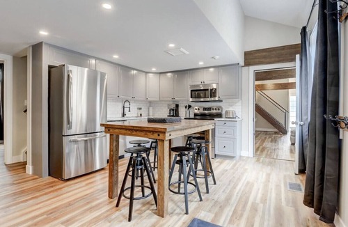 Canmore Villa | Mountain View Townhome with Pool & Banff Passes