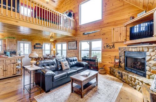 Murphy House | Mtn-View Cabin: Deck & Pets Welcome in Murphy