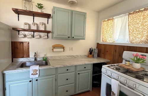 Gladwin Cabin | Neffies Lakefront Charming 2-bedroom cabin in lovely Gladwin with AC, WiFi