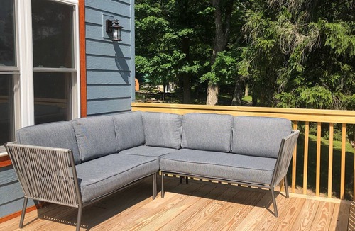 Conover House | New Construction! Gorgeous full home with large deck overlooking North Twin Lake