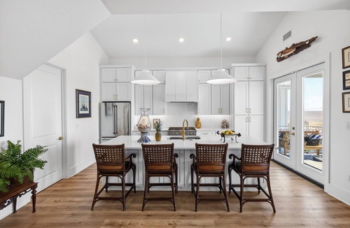 Henderson Point House | New Luxury Beach Home - Heated Pool + Pickleball!