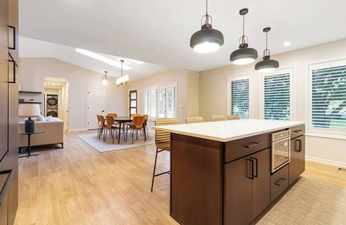 South Haven House | New! Spacious Beachfront Home | Pool & Hot Tub