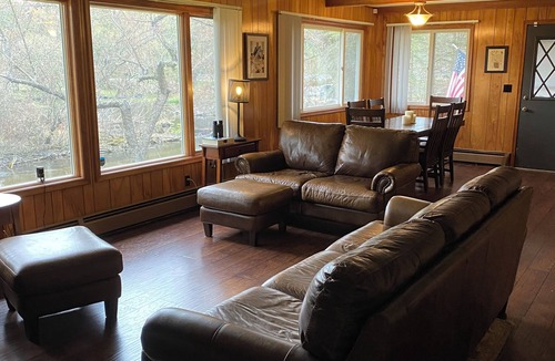 Grayling Cabin | Norman Rockwell cabin nestled on the North Branch of the Au Sable River.
