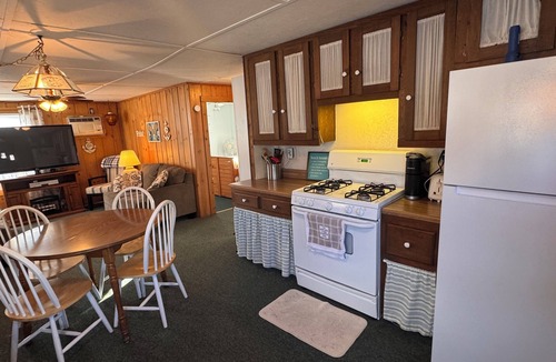 Prudenville Cottage | North View Cabins #2 - Cozy 2Bed/1Ba Cabin with Private Deck on the Lake!