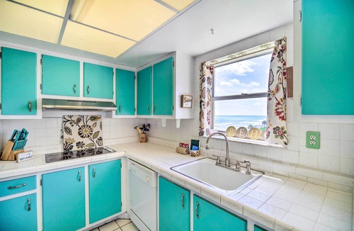 South Patrick Shores Condo | Ocean Sunrises! Beachfront Satellite Beach Condo