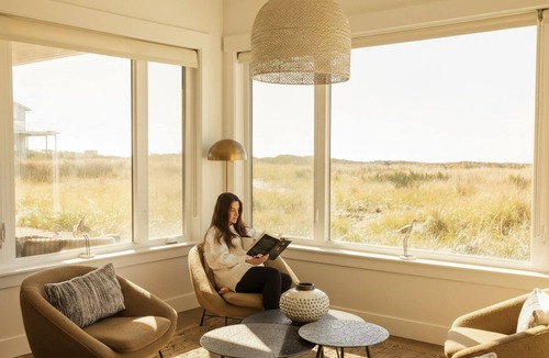 Westport Cabin | Oceanfront Luxe Hot Tub Sleeps 14
