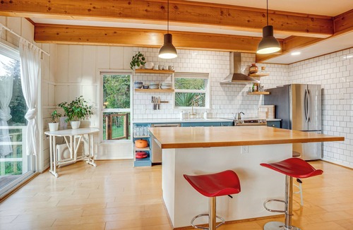 Langlois House | Pacific View Home: Hot Tub & Ocean/Valley Views!