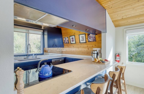 Arch Cape House | Panoramic Ocean Views + Private Balcony | Secluded Coastal Setting | Cove Keep