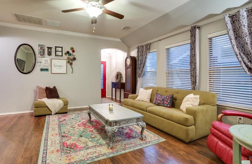 Denton County House | Patio, Pergola & Pool Access: Aubrey Retreat!