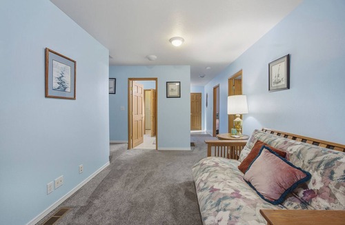 Cape Meares House | Peaceful 4BR Cape Meares Home | Ocean Views, Forest Setting, Wraparound Deck + King Bed