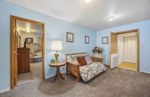 Cape Meares House | Peaceful 4BR Cape Meares Home | Ocean Views, Forest Setting, Wraparound Deck + King Bed
