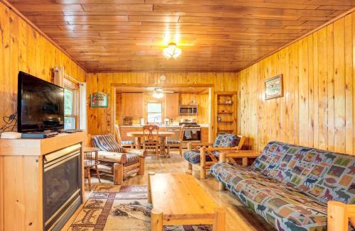 Eagle River House | Peaceful Long Lake Cabin w/Dock & Fire Pit!