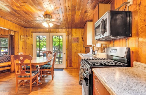 Eagle River Cabin | Peaceful Long Lake Cabin w/Dock & Fire Pit!