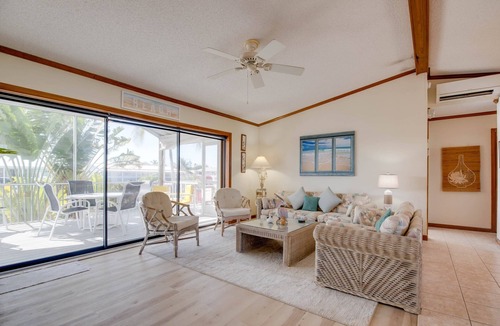 Cudjoe Key House | Pelican Perch – 3BR Canal Front Home with Dockage, Pet-Friendly, Quick Access to Atlantic & Gulf!