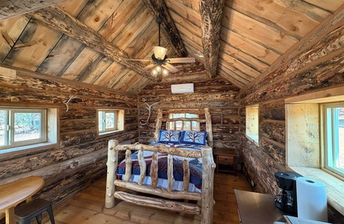 Torrey Cabin | Pioneer Cabin North at Lion Mountain Retreat, Acres Surrounded by Public Land