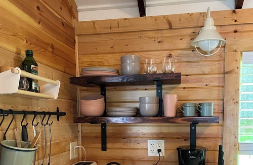 Honor Cottage | Platte Lake Waterfront Cottage with beach and swimming dock