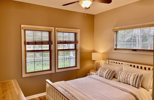 New Buffalo House | Poolside Bliss! Private Beach! Renovated home w/pool & 5 min cart ride to beach