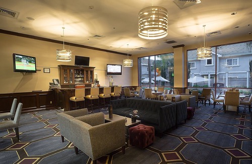 Sunnyvale West Hotel | Premier Fireplace Suite King at The Grand Hotel, Onsite Pool, Free Parking