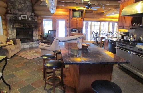 Rusk County Cabin | Premium log home on 600+ private wooded acres with private lake and waterfront