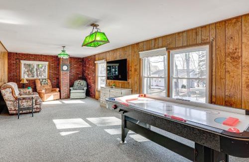 Cadillac House | Private Boat Dock at Waterfront Lake Mitchell Home