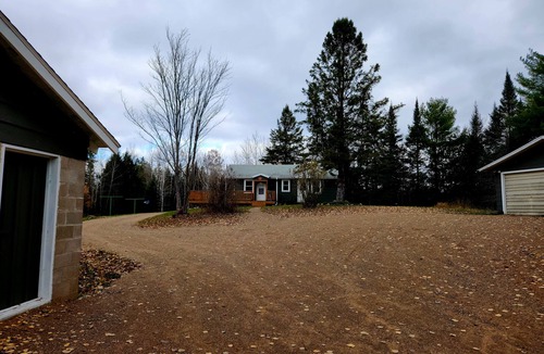 Park Falls House | Private getaway on 23 acres. Full access to snowmobile/UTV trails from property!