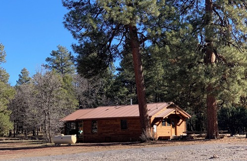 Williams Cabin | Private Luxury cabin near Williams on Historic Ranch 15 minutes from Williams!