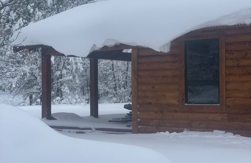 Williams Cabin | Private Luxury cabin near Williams on Historic Ranch 15 minutes from Williams!