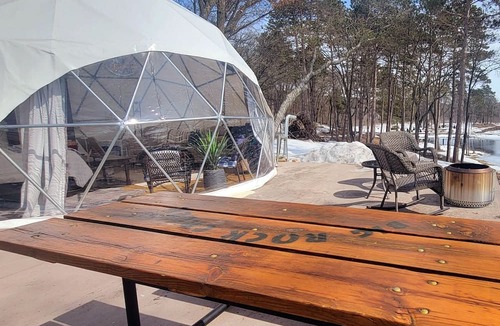 St Croix Falls Cabin | Pure Glamping Dome in Saint Croix Falls, Wisconsin
