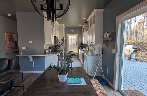 Baileys Harbor House | Quiet Home in the woods