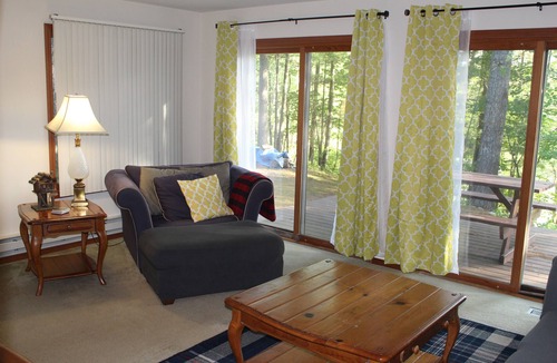 Alger Cabin | Quiet Lakefront Cabin with Private Fire Pit, Beach and Dock