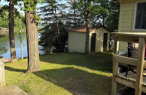 Chetek Cabin | Relax & recharge at our cozy 3-bedroom cabin on beautiful Ojaski Lake