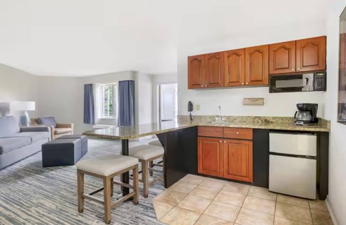 Mishawaka Hotel | Relax Together in a Spacious 2BR Suite w/Resort-Style Comfort