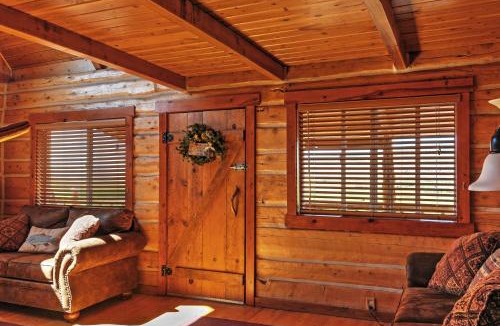 Antimony House | Remote Antimony Log Cabin w/Green Meadow Views!