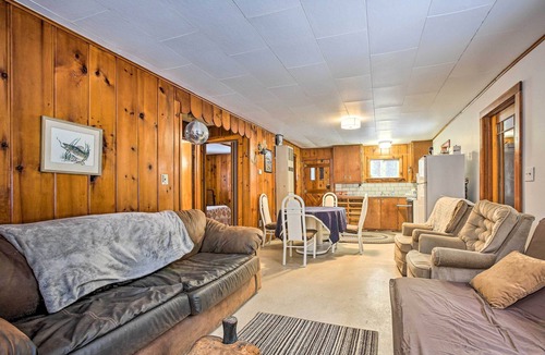 Wellston Cabin | Remote Michigan Retreat on 10 Acres w/Grill!